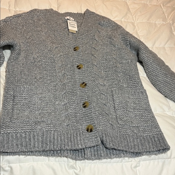 Nordstrom BP V Neck Chunky Knit Cardigan - Picture 2 of 11